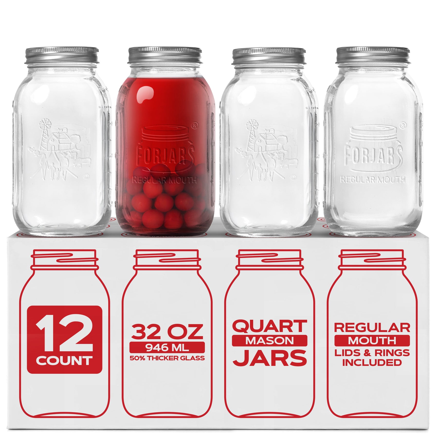 Complete Mason Jar Sizes Chart