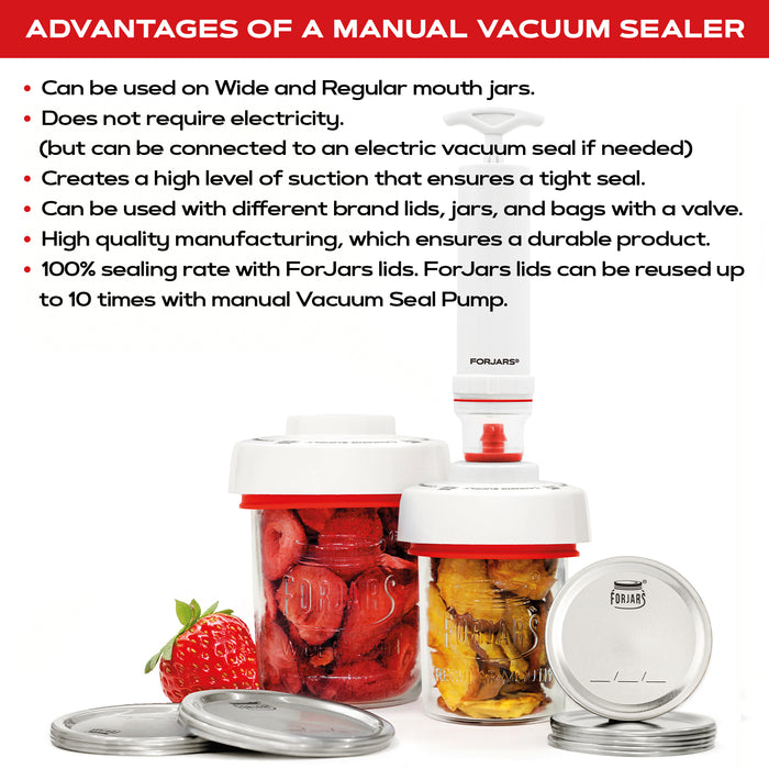 ForJars Vacuum Sealer Kit