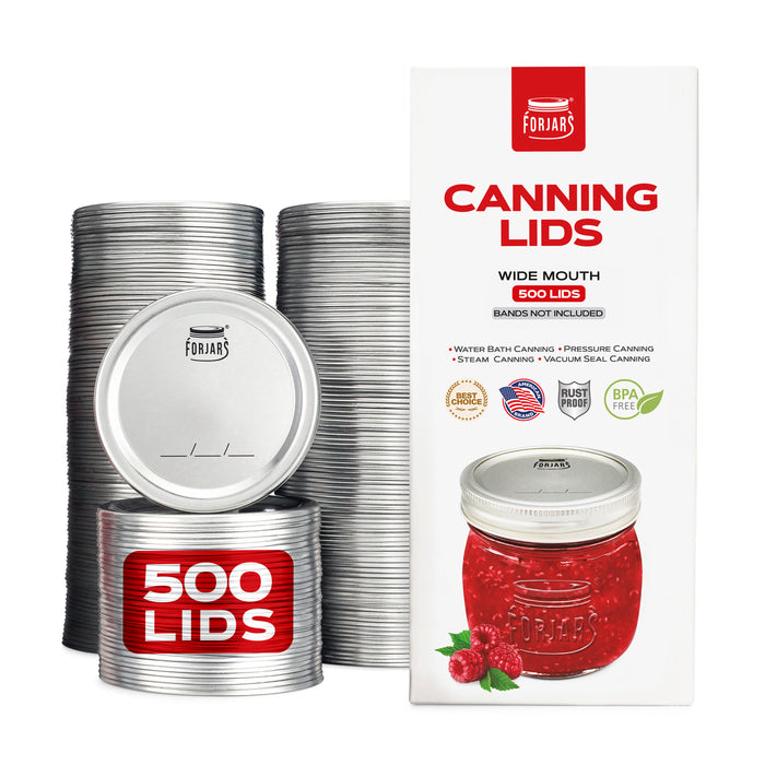 ForJars - 500 Wide Mouth Canning Lids