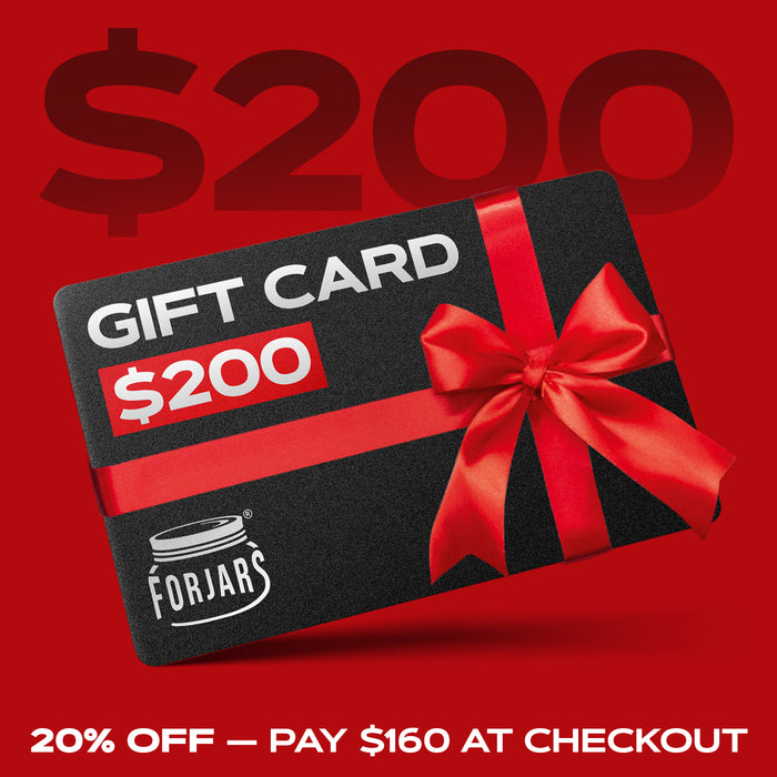 FORJARS Gift Card – 20% Off