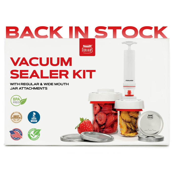 ForJars Vacuum Sealer Kit