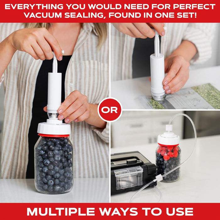 glass jar vacuum sealer