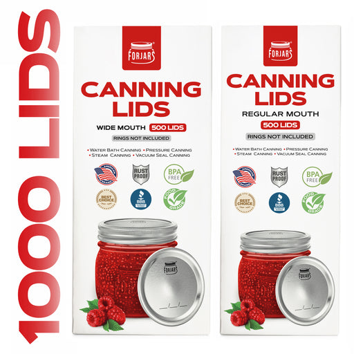 mason jar regular mouth lids and bands