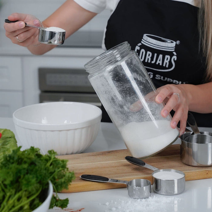 stainless steel measuring spoon